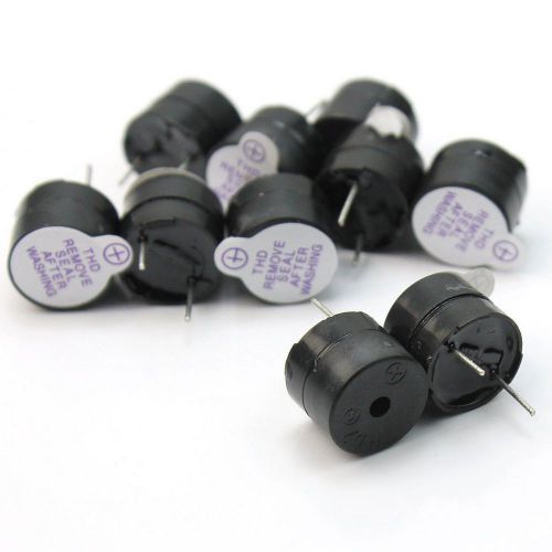 10Pcs 5V Active Piezo Electronic DC Buzzer Alarm Speaker for Arduino 85db