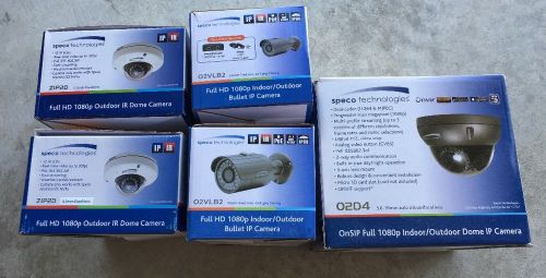 Speco IP cameras LOT brand new NIB