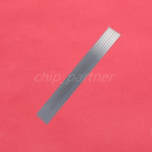 Heat Sink Silver-White 150x20x6mm LED Heat Sink Aluminum 150*20*6MM Cooling Fin