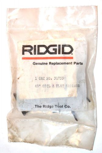 Nos ridgid usa 46&#034; pipe wrench replacement parts coil &amp; flat spring #31755 for sale