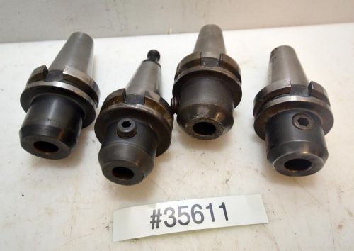 Lot of Four BT40 Tool Holders Sandvik, Lyndex (Inv.35611)