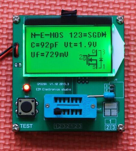 Digital Combo Component Tester Transistor Diode Inductor LCR Capacitor ESR Meter