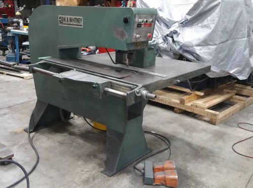 15 Ton Whitney Model 615 Fabricator Punch - 36&#034; Throat Great Machine!