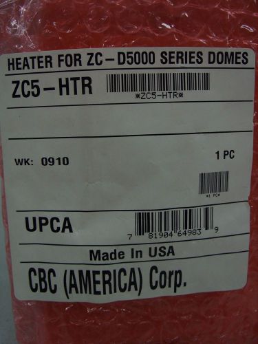 GANZ / CBC - 24V ~ ZC-D5000 DOME MOUNT SURVEILLANCE CAMERA HEATER ~ ZC5-HTR NEW