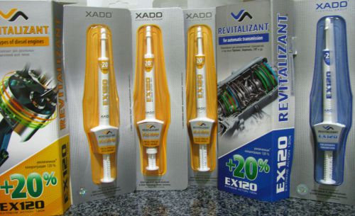 Ex120 xado set 3 syringe for diesel+1for automatictransmission reinforced+20% for sale