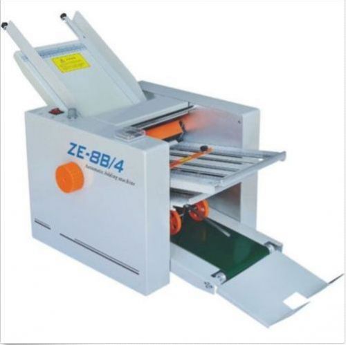 310*700 mm Paper 4 Folding Plates Auto Folding Machine ZE-8B/4