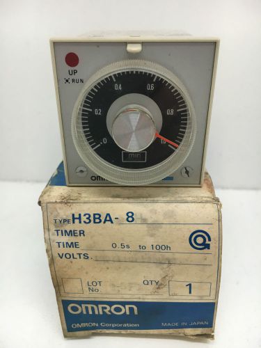 Omron H3BA-8 On Delay SPDT Timer