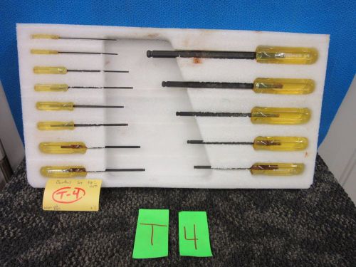 13 pc bondhus sae standard hex driver set ball end shop garage wrench nos new for sale