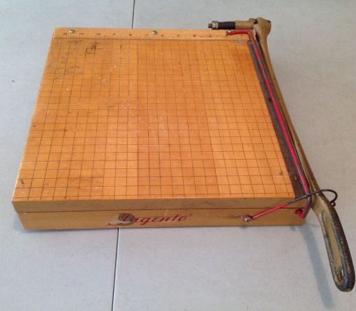 Ingento 12&#034; Maple Paper Cutter