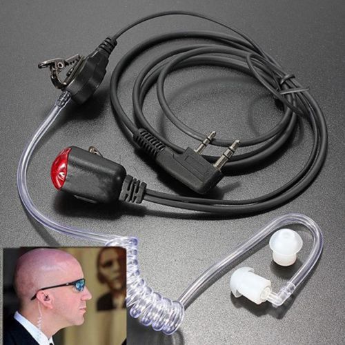 NEW FBI Style Cool Headset Earphone Earpiece Talkabout Radio Walkie Talkie 2 Pin