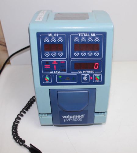 Volumed 5005 Volumetric Infusion Pump &amp; Satety Sensor