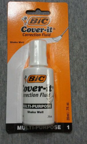 bic cover it correction fluid