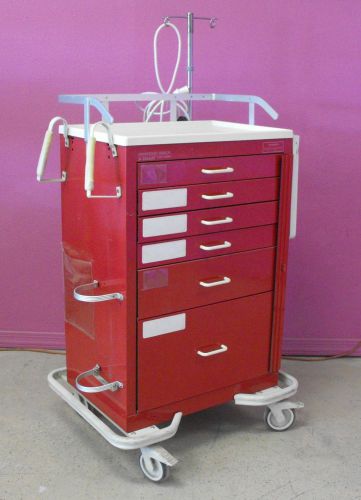 Armstrong ar-6 steel premium emergency medical  ems trauma smart crash cart for sale