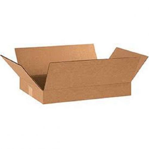 Corrugated Cardboard Flat Shipping Storage Boxes 18&#034; x 12&#034; x 2&#034; (Bundle of 25)