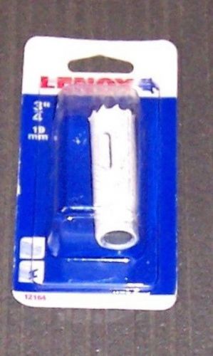 Lenox 12164  3/4&#034; Bi-Metal Hole Saw Wood/Metal