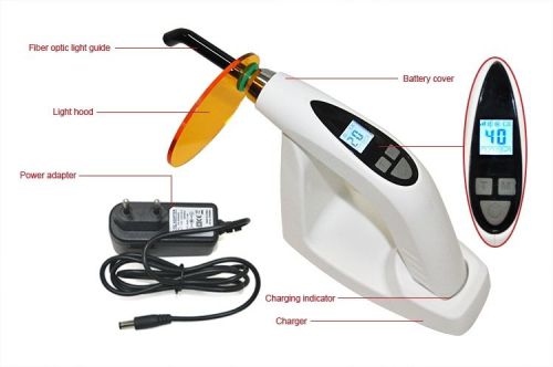 2016 Latest !! Denshine 1200mw Dental Luxury Brand LCD Display Curing Light Lamp