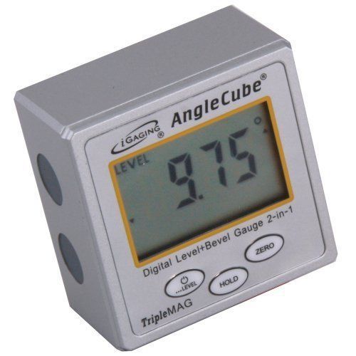 iGaging AngleCube Digital Level + Bevel Gauge 2 in 1