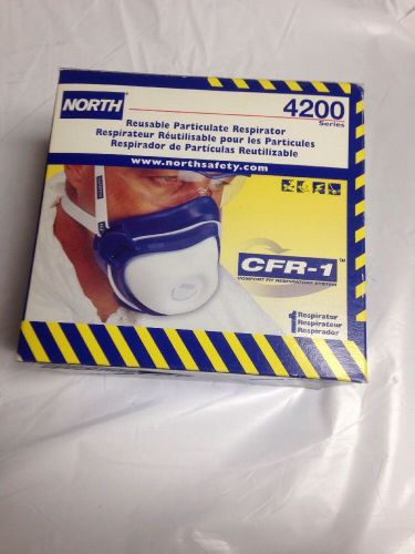 Lot Of (1) North Reusable Respirator 4200 Series CFR-1 NEW