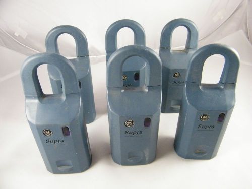 LOT OF 6  GE SUPRA IBOX KEYBOX  REAL ESTATE LOCKBOX WILL NEED TO BE DEPROGRAMMED