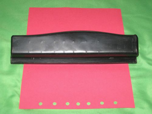Classic / desk ~ 7 hole paper punch metal clix ~ franklin covey day runner timer for sale