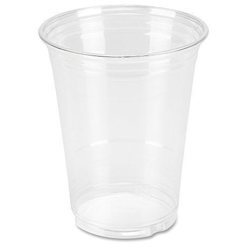 Genuine Joe GJO58230 Plastic Cups, 16 fl. oz., Clear (Pack of 50)