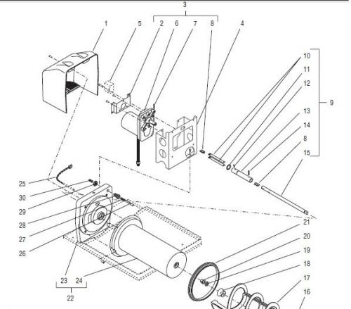 Bunn Ultra 2 Shaft Assembly for the Auger Drive  Part Number 28081.0000