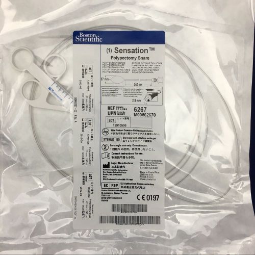 (1) Boston Scientific 6267 Sensation Polypectomy Snare 27mm x 240cm