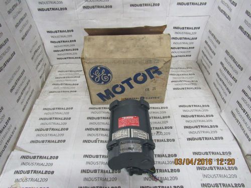 GENERAL ELECTRIC MOTOR H127 , 5KH32LN164X 1/6 HP 1725 RPM 115V 60 HZ FR. 48 NEW