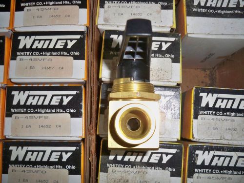 Whitey Brass Ball Valves / Line Bleed Valves