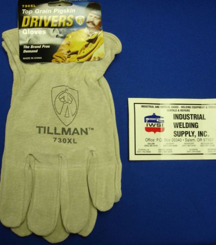 TILLMAN 730XL DRIVERS GLOVES X-LARGE Top Grain Pigskin