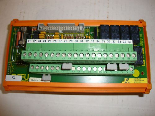 REFU ELECTRONIK/SIEMENS KL6006/6SE4800-1AK10 SIMOVERT TERMINAL MODULE