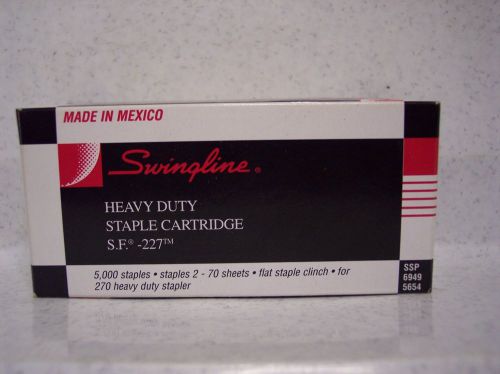 SWINGLINE HEAVY DUTY STAPLE CARTRIDGE S.F. 227 5,000 STAPLERS SSP6949 5654 ACCO