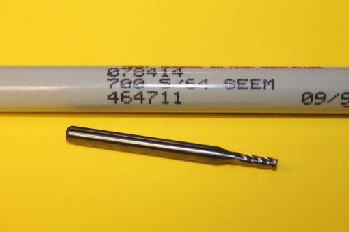 5/64&#034; x 3/8&#034; LOC 1-1/2&#034; OAL 4 Flute Carbide End Mill RTW # 46471