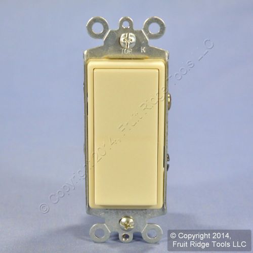 Leviton Ivory COMMERCIAL 4-Way Decora Rocker Switch NO GROUND 15A Bulk 5694-I