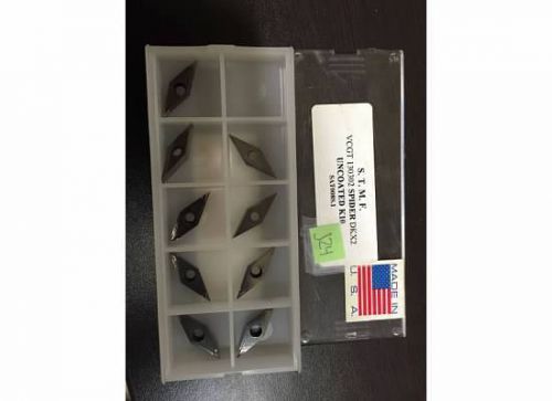 Stmf carbide inserts vcgt 130302 spider dkx2 k10 #j24 for sale