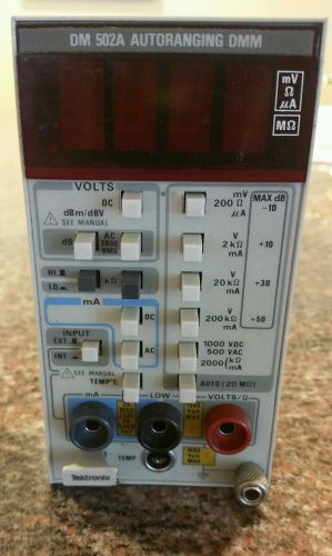 Tektronix  DM 502A Autoranging DMM