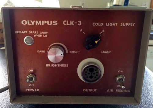 Olympus CLK-3 Cold Light Supply