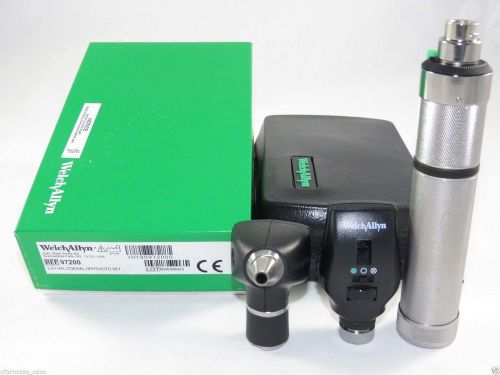 Welch Allyn 3.5v Otoscope Ophthalmoscope Set Standard # 97150-BI HLS EHS