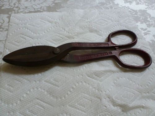 Henry &amp; Allen Inc Tin Snips Sheet Metal Shears Auburn NY USA