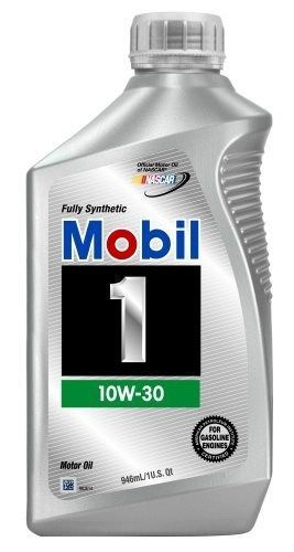 Mobil 1 94003 10W-30 Synthetic Motor Oil - 1 Quart (Pack of 6)