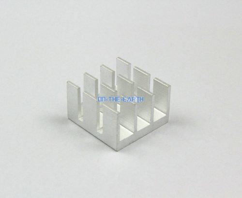 50 Pieces 16*16*10mm Aluminum Heatsink Radiator Chip Heat Sink Cooler