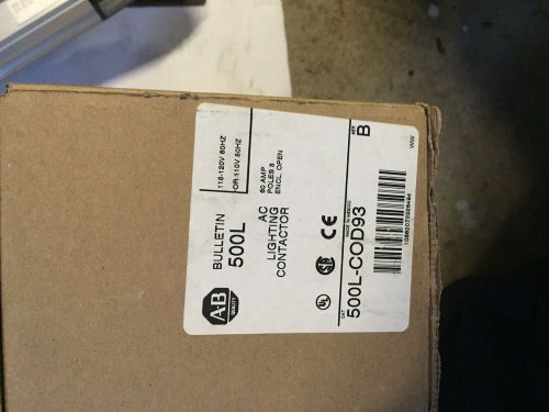 ALLEN BRADLEY 500L-B0D93 STARTER   B87