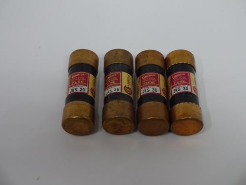 LOT OF 4 COOPER BUSSMANN LIMITRON JKS-30 FUSE NEW NO BOX JKS 30 JKS30