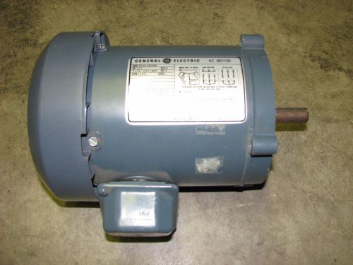 GE 5K33JN339 3 Phase A-C Motor 1/3 HP 208-230/460V 1725 RPM