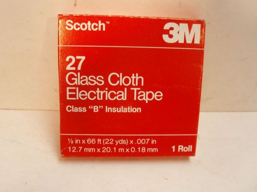 3M SCOTCH 27 GLASS CLOTH ELECTRICAL TAPE