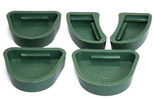 Base Former Set - Green Silicone - 5 moulds