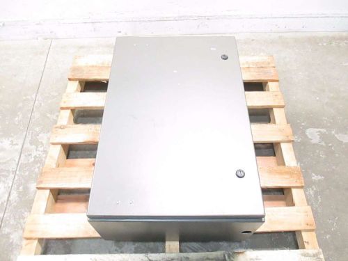 SCE SCE-30EL2010LP 30X20X10IN STEEL WALL-MOUNT ELECTRICAL ENCLOSURE D511642