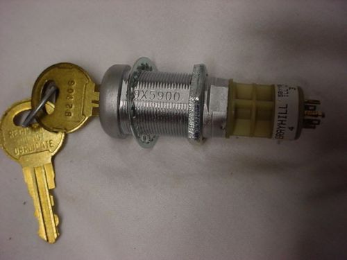 GRAYHILL KEY LOCK ROTARY SWITCH  4 Position