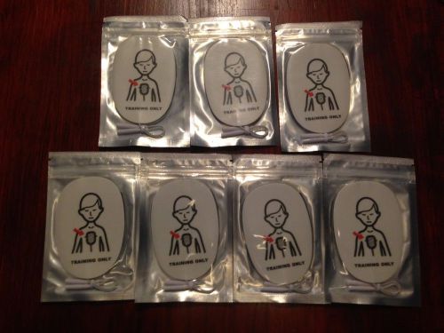 Aed wnl practi-trainer replacement child training pads qty:7 for sale