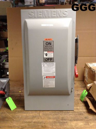 Siemens HNF364 200A Heavy Duty ITE Safety Switch 600VAC/VDC